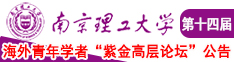 插美女屄视频黄网站南京理工大学第十四届海外青年学者紫金论坛诚邀海内外英才！